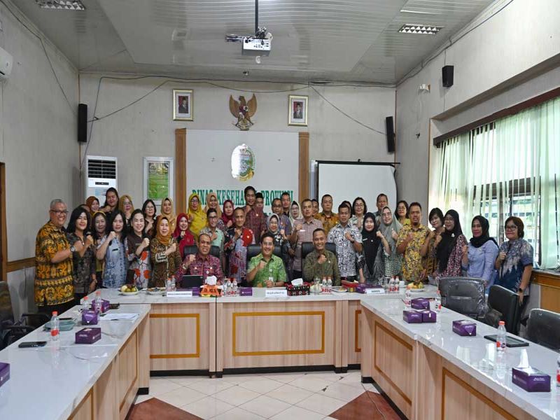 Kunjungi Dinas Kesehatan Sumut, Sekdaprov Ingatkan Sejumlah Program Prioritas Kesehatan