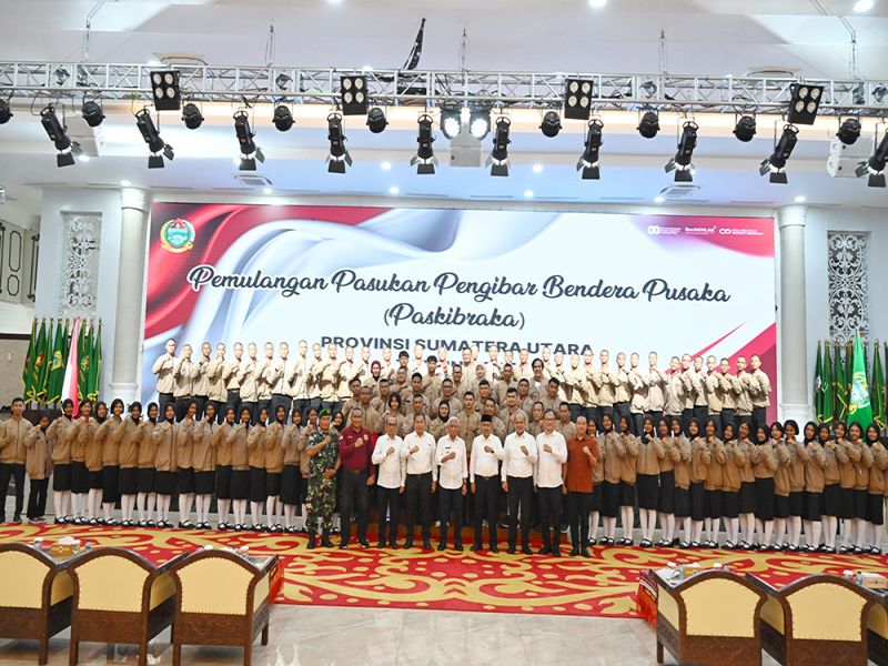 Wagub Surya Apresiasi Keberhasilan Paskibraka Sumut 2025 Laksanakan Tugas, Diharapkan Jadi Duta Anti Narkoba di Daerah